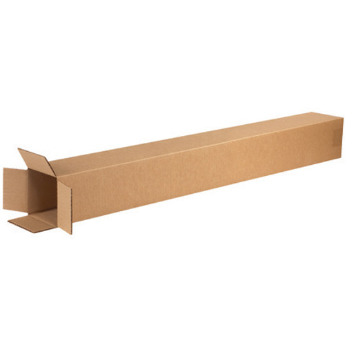 5 x 5 x 40" Tall Corrugated Boxes (Bundle of 25)