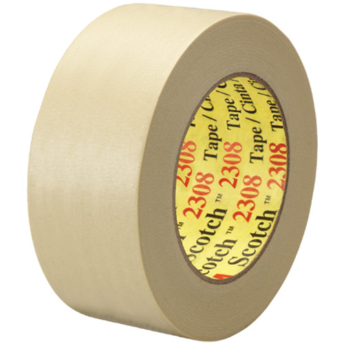 2" x 60 yds. 3M 2308 Masking Tape (Case of 24)