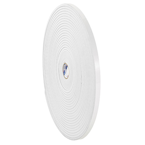 1/2" x 72 yds. (1/32" White)  Tape Logic Double Sided Foam Tape (Case of 2)