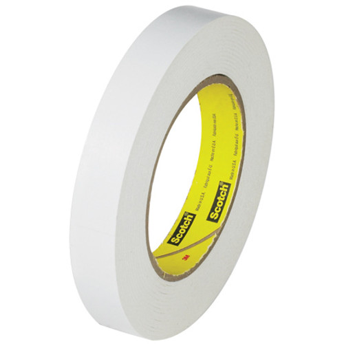 3/4" x 60 yds.  3M 256 White Flatback Tape (Case of 12)