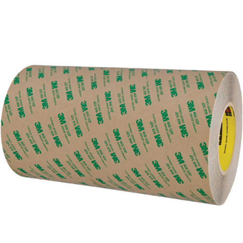 12" x 60 yds. 3M 468MP Adhesive Transfer Tape Hand Rolls (Case of 4)