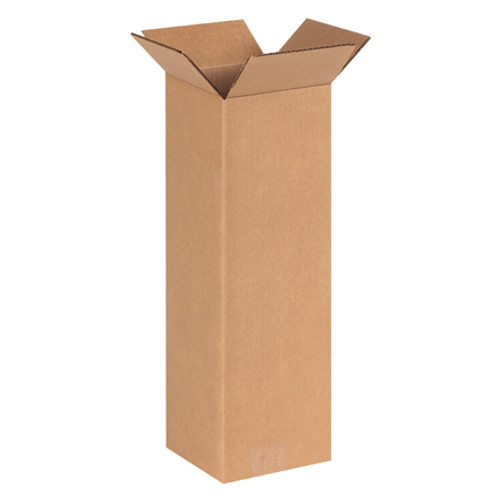 6 x 6 x 20" Tall Corrugated Boxes (Bundle of 25)