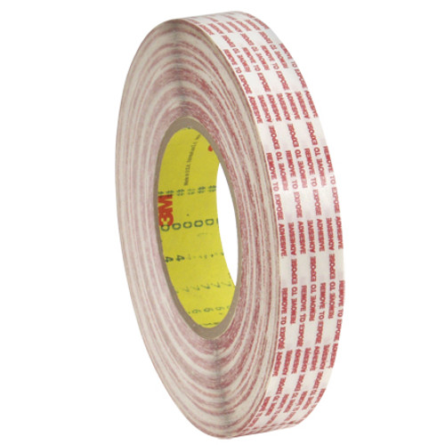 1" x 540 yds. 3M 476XL Double Sided Extended Liner Tape (Case of 6)