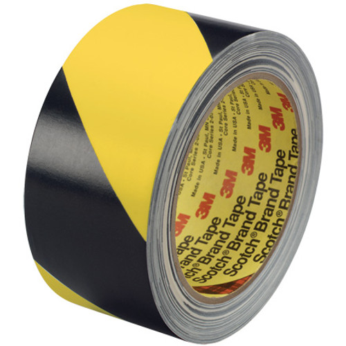 2" x 36 yds.  Black/Yellow 3M Safety Stripe Vinyl Tape 5702 (Case of 2)