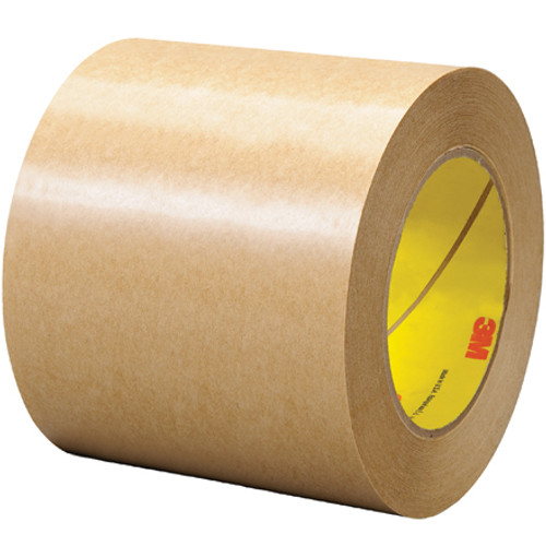 4" x 60 yds. 3M 465 Adhesive Transfer Tape Hand Rolls (Case of 8)