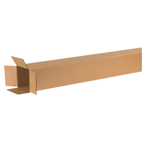 6 x 6 x 72" Tall Corrugated Boxes (Bundle of 15)