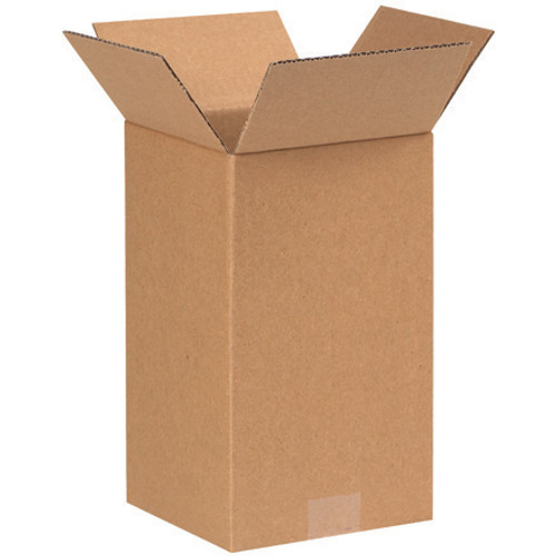 7 x 7 x 14" Tall Corrugated Boxes (Bundle of 25)