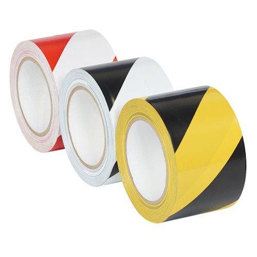 3" x 36 yds.  Tape Logic Striped Vinyl Safety Tape (Case of 3) 3" x 36 yds.  Tape Logic Striped Vinyl Safety Tape (Case of 3)