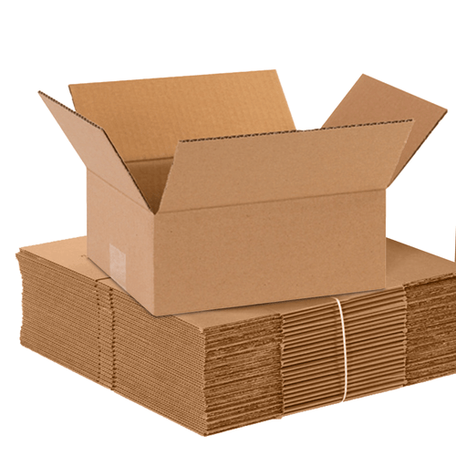 8 x 6 x 3" Flat Corrugated Boxes (Bundle of 25)