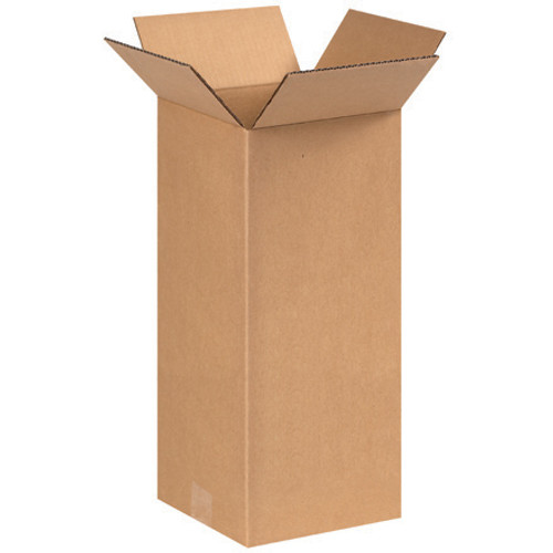8 x 8 x 18" Tall Corrugated Boxes (Bundle of 25)