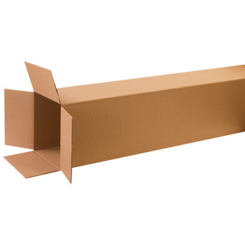 10"L x 10"W x 60"H Tall Corrugated Box, 15-Pack