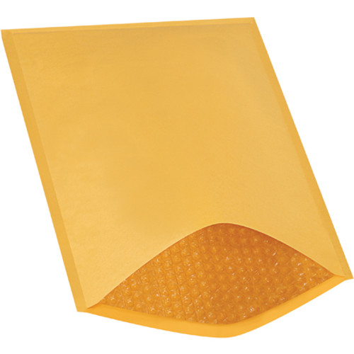 10 1/2 x 16" Kraft #5 Heat-Seal Bubble Mailers (Case of 100)