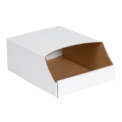 9 x 12 x 4 1/2" Stackable Bin Boxes (Bundle of 50)