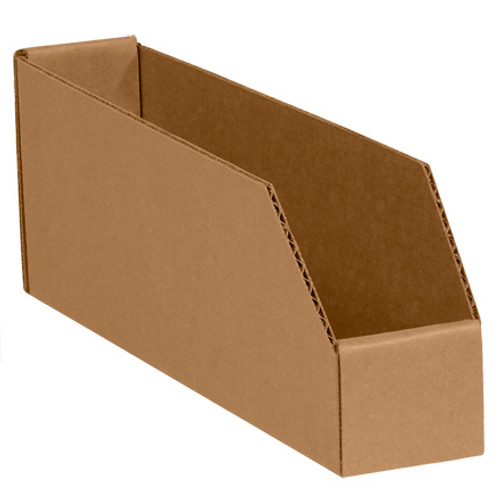 2 x 18 x 4-1/2" Kraft Bin Boxes (Bundle of 50)