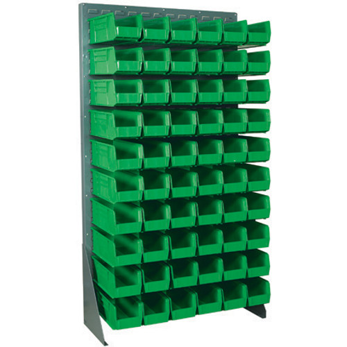 36 x 12 1/2 x 66" Floor Rack Bin Organizer