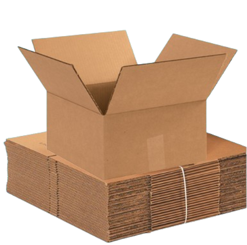 12"L x 12"W x 6"H Flat Corrugated Box, 25-Pack 12"L x 12"W x 6"H Flat Corrugated Box, 25-Pack