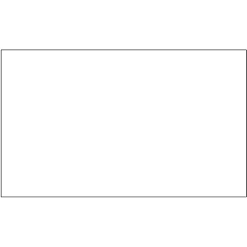3 x 5" - White Removable Rectangle Labels (Roll of 500)