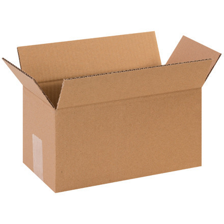 12"L x 7"W x 7"H Corrugated Box, 25-Pack