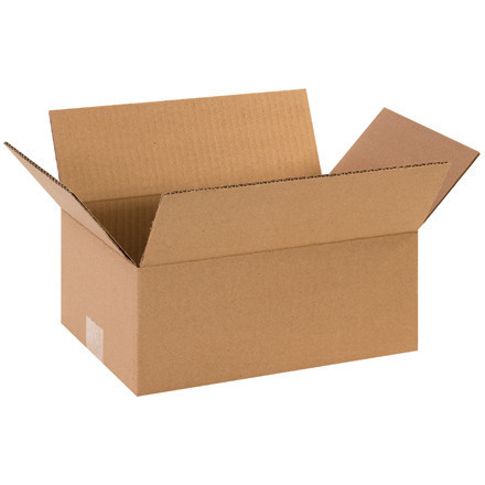 12"L x 8"W x 5"H Corrugated Box, 25-Pack