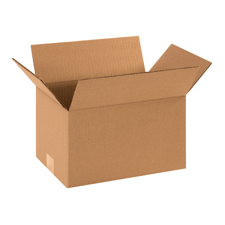 12"L x 8"W x 7"H Corrugated Box, 25-Pack