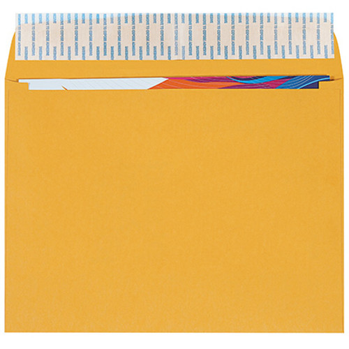 12 x 9" Kraft Self-Seal Envelopes (Case of 500)