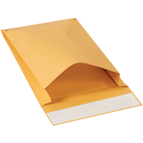 9 x 12 x 2" Kraft Expandable Self-Seal Envelopes (Case of 250)