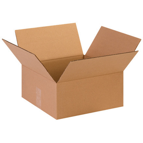 13 x 13 x 6" Flat Corrugated Boxes (Bundle of 25)