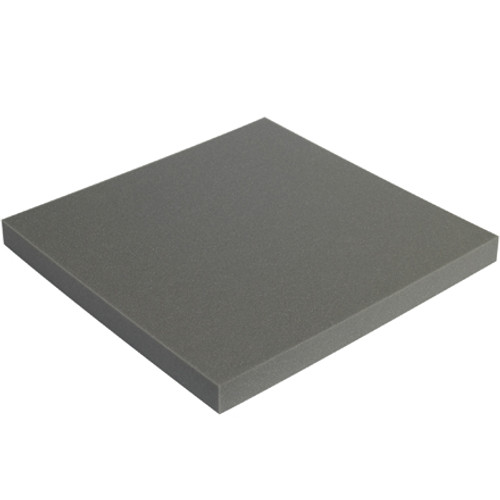 1 x 12 x 12" Charcoal Cloud Foam Sheets (Case of 48)