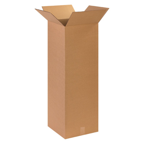 14 x 14 x 40" Tall Corrugated Boxes (Bundle of 15)