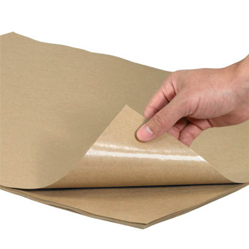 18 x 24" - 50 lb. Poly Coated Kraft Paper Sheets (Case of 830)