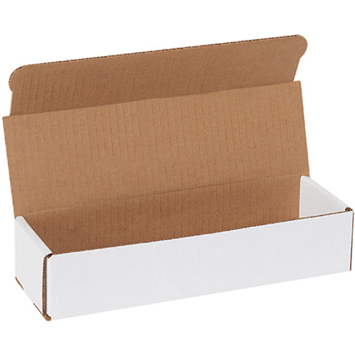 10 x 3 x 2" White Corrugated Mailers (Bundle of 50)