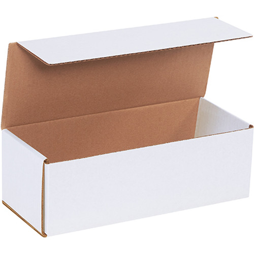 12 x 5 x 4" White Corrugated Mailers (Bundle of 50)