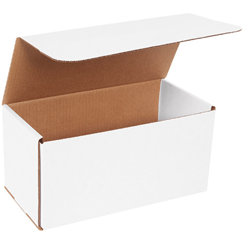 12 x 6 x 6" White Corrugated Mailers (Bundle of 50)