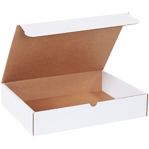 15 1/8 x 11 1/8 x 3" White Literature Mailers (Bundle of 50)