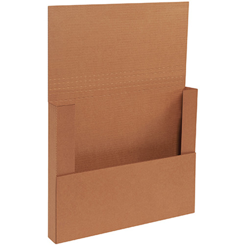 17 1/8 x 14 1/8 x 2 Kraft Easy-Fold Mailers (Bundle of 50)