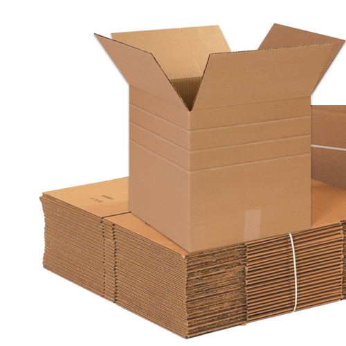 14"L x 14"W x 14"H Multi-Depth Corrugated Box (25-Pack) 14"L x 14"W x 14"H Multi-Depth Corrugated Box (25-Pack)
