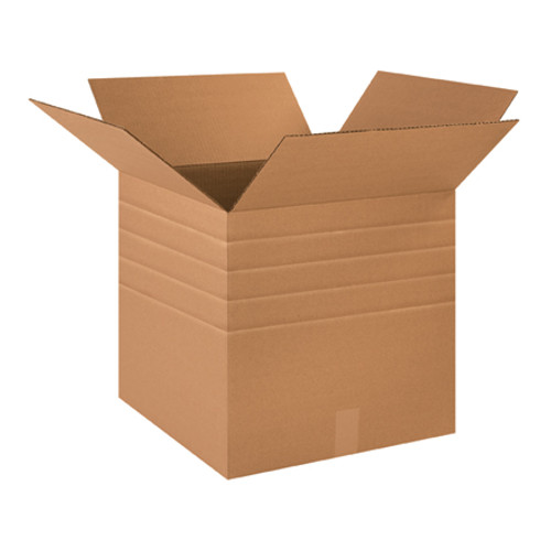 18 x 18 x 18" Multi-Depth Corrugated Boxes (Bundle of 20)