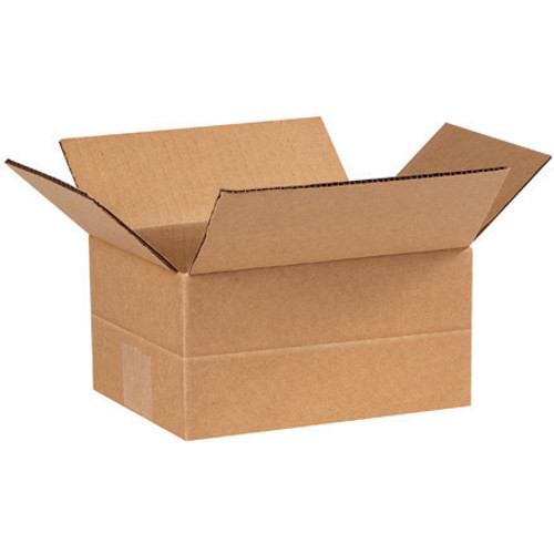 8 x 6 x 4" Multi-Depth Corrugated Boxes (Bundle of 25)