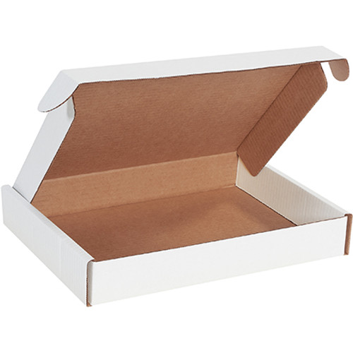 13 x 10 x 2" White Deluxe Literature Mailers (Bundle of 50)