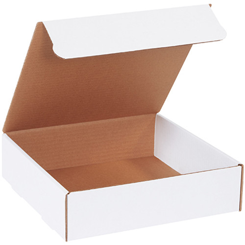 11 x 11 x 3" White Literature Mailers (Bundle of 50)