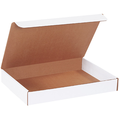 14 x 10 x 2" White Literature Mailers (Bundle of 50)