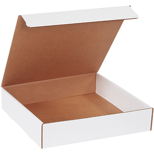 14 x 14 x 3" White Literature Mailers (Bundle of 50)