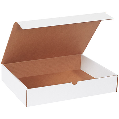 16 x 12 x 3" White Literature Mailers (Bundle of 50)