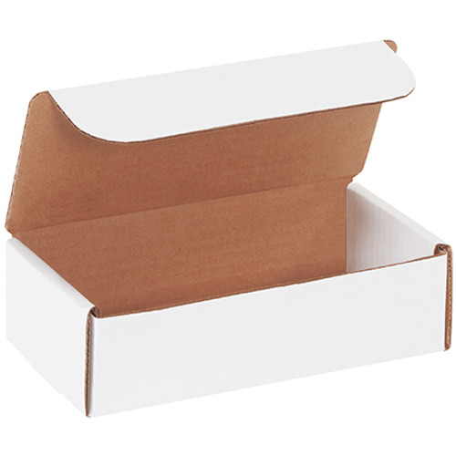 7 x 3 5/8 x 2 1/8" White Literature Mailers (Bundle of 50)