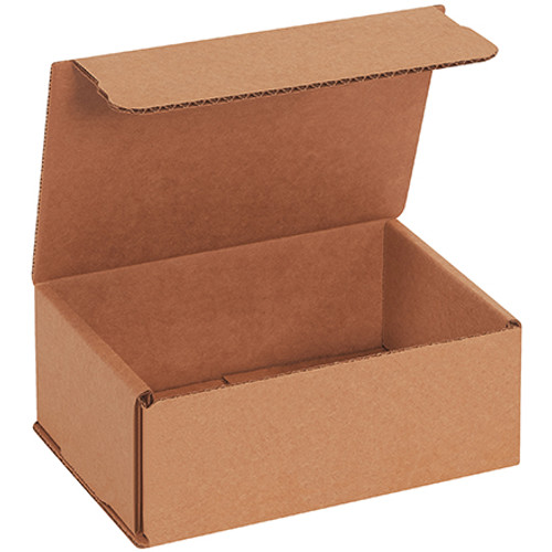 6 1/2 x 4 1/2 x 2 1/2" Kraft Corrugated Mailers (Bundle of 50)