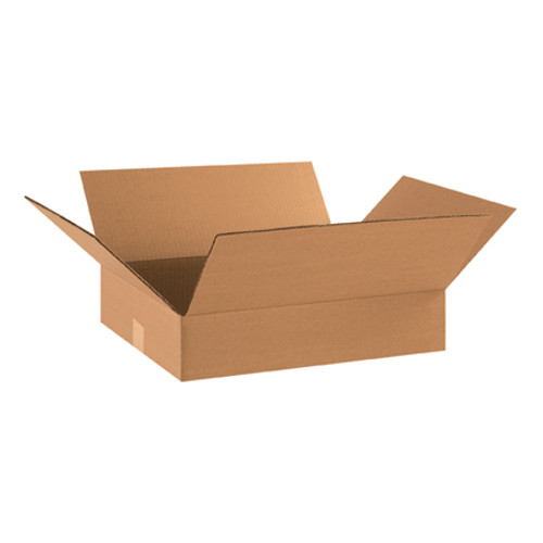 18 x 14 x 4" Flat Corrugated Boxes (Bundle of 25)