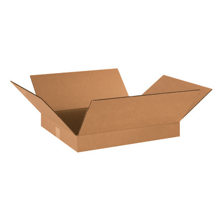 18 x 16 x 2" Flat Corrugated Boxes (Bundle of 25)