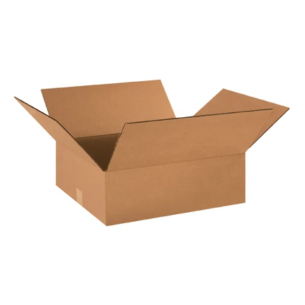 18 x 16 x 6" Flat Corrugated Boxes (Bundle of 25)