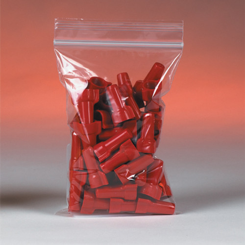 2 1/2 x 3" - 2 Mil Reclosable Poly Bags (Case of 1000)