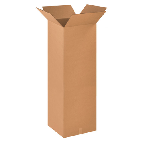 18 x 18 x 48" Tall Corrugated Boxes (Bundle of 10)